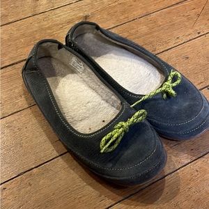 LL Bean Hearthside Slippers suede